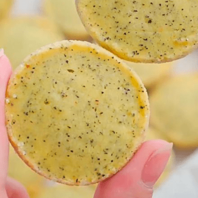 Earl Grey Shortbread Cookies