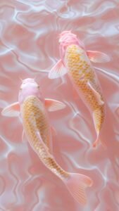 aesthetic cute wallpapers 4k lockscreen of nine fish – lifeadorable