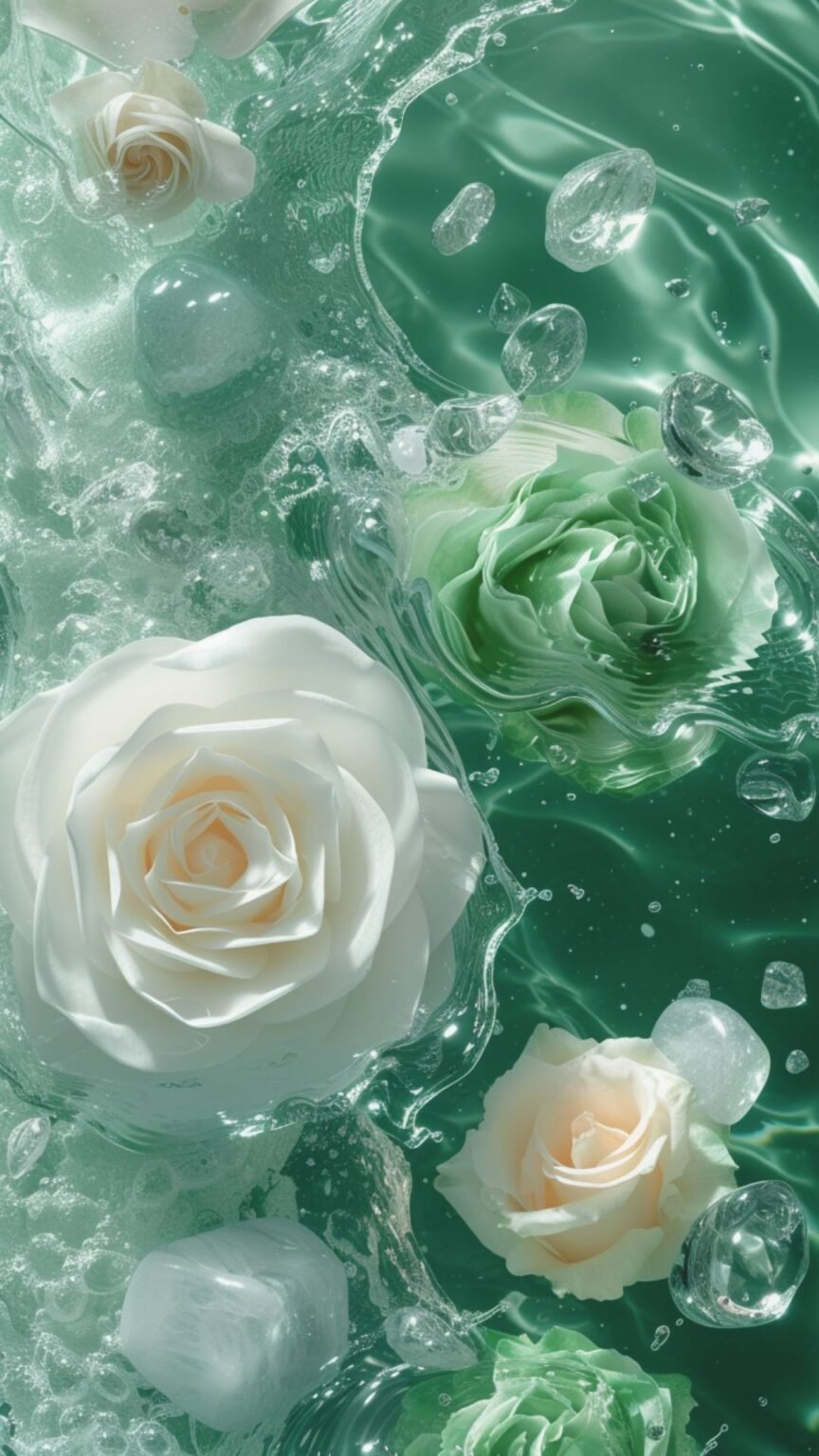aesthetic cute wallpapers 4k lockscreen of white roses – lifeadorable