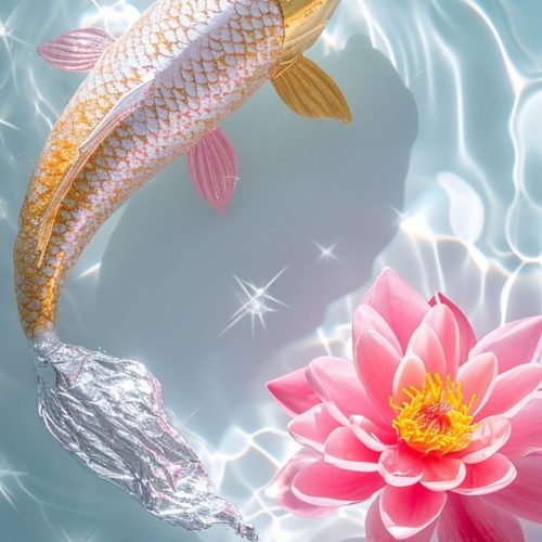 aesthetic cute wallpapers 4k lockscreen of silver fish