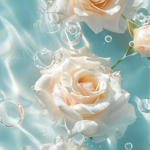 aesthetic cute wallpapers 4k lockscreen of white roses