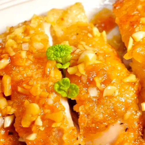 crispy garlic chicken